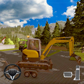 City Construction Building Sim 3D - machine world icon
