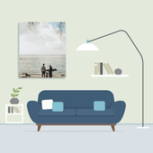 Hall Photo Frame - Home Interior Photo Editor icon