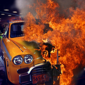 Car Is On Fire Prank icon