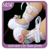 Adorable DIY Baby Shoes icon