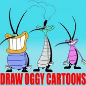 Draw Oggy Cartoons أيقونة