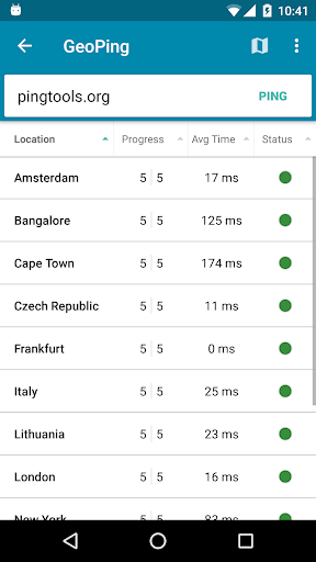 PingTools Network Utilities screenshot 7
