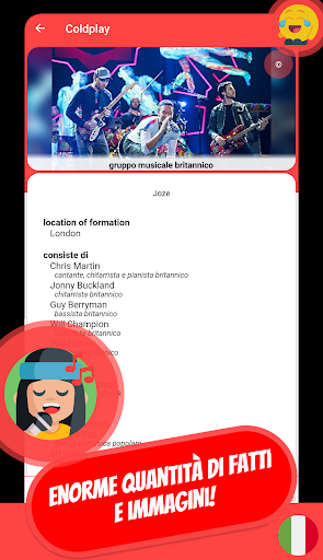 INDOVINA IL CANTANTE Quiz 🤩 italiano ‍ screenshot 5