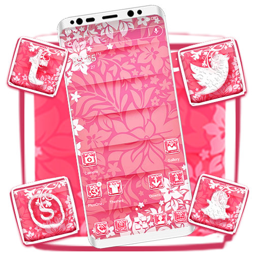 Soft Pink Launcher Themes icon