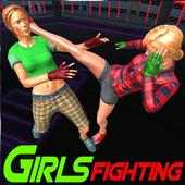 Girls Wrestling Kabaddi : Woman Fighting Kabaddi