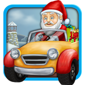 Santa Hill Climb : Xmas Game icon