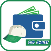 Cap wallet أيقونة