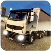 Euro Truck : Cargo Delivery Driving Simulator 3D icon