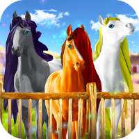 Horse Stable: Simulateur de soins du troupeau