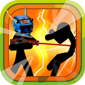 Stickman Warrior vs Zombie icon