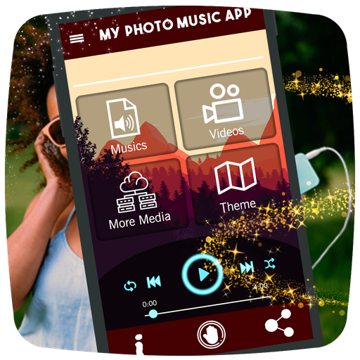 My Photo Music Player – Picture in Background icon
