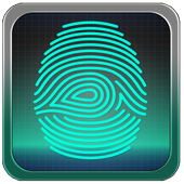 Fingerprint app Lock Simulator icon
