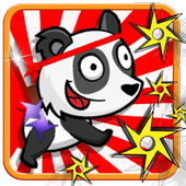 Ninja Panda Run - Sushi Temple icon