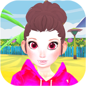 Talking Cartoon Girl icon