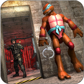 Turtle Hero Prison Escape 2018 : Zombie Ninja War icon