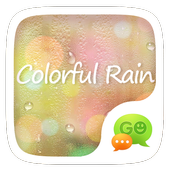 GO SMS PRO COLORFUL RAIN THEME icon