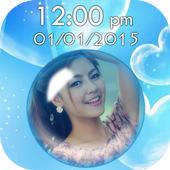 Bubble Photo Lock Screen icon