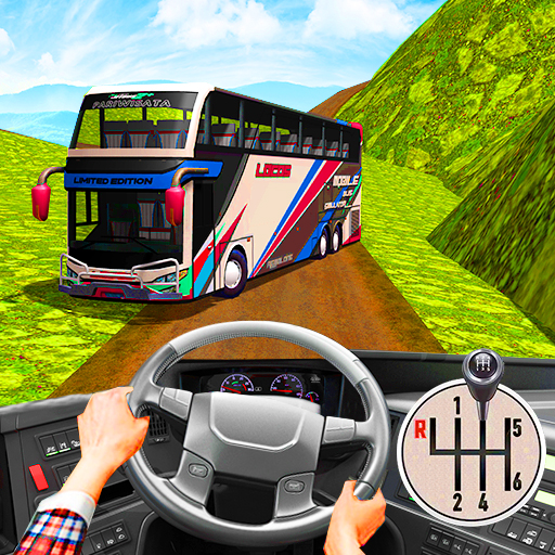 Mountain Offroad Bus Driving icon