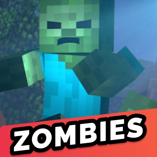 Zombie apocalypse in minecraft icon