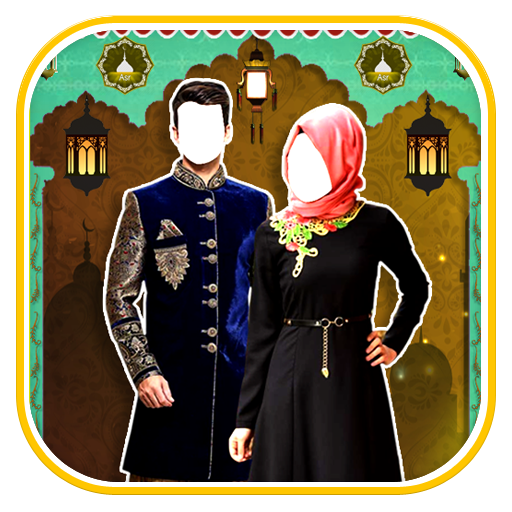 Ramadan Couple Photo Suit icon