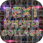 Text Photo Collage icon