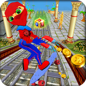 Subway Spider Surf: Running Game icon