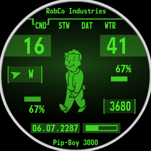 Pip-Boy Watchface  [ Bonus] icon