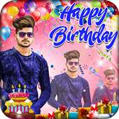 Happy birthday Photo Blender on 9Apps