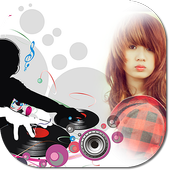 Dj photo frame 2018 icon