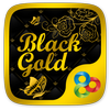 Black Gold  Go Launcher Theme icon