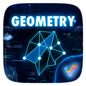 Geometry 3D V Launcher Theme أيقونة