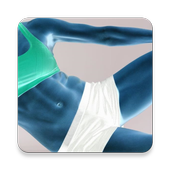 Female Abs. Six Pack Women icon