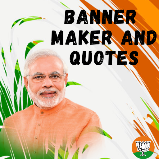 Banner Maker &amp; Modi Quotes [HD] Photo Frames icon