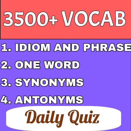 ENGLISH VOCAB QUIZ (3500  IMPORTANT VOCAB TEST) icon