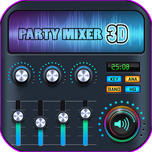 DJ Mixer 3D - Mashup LaunchPad Studio Music app icon