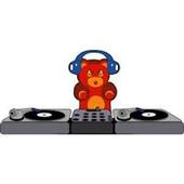 Dj Bear Music Video Wall Clock icon