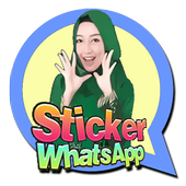 Muslimah sticker for WhatsApp icon