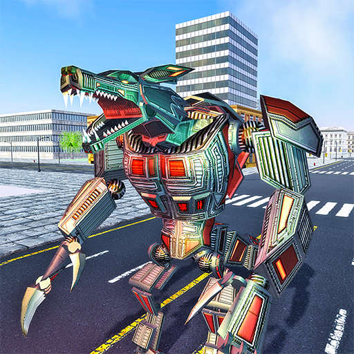 Robot Wolf Attack 3D icon