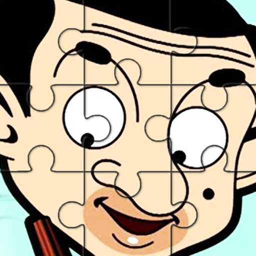 mr funny jigsaw puzzle game icon