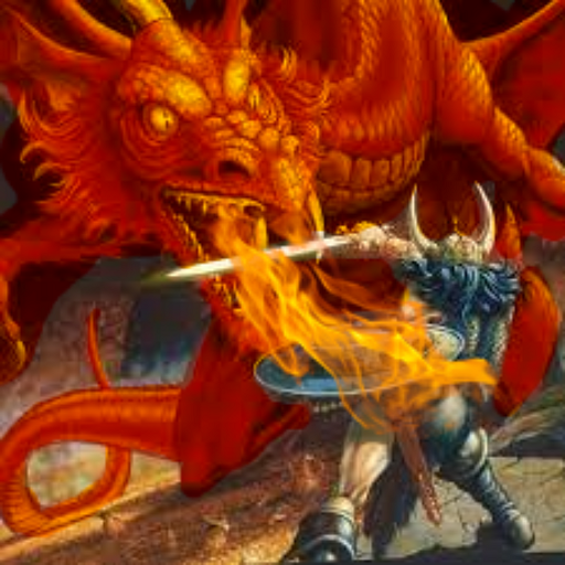D&amp;D: dungeons and dragons game icon