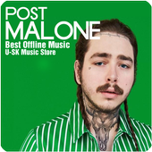 Post Malone - Best Offline Music أيقونة