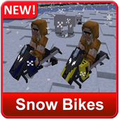 Addon of Snow Bikes Mod for MCPE icon