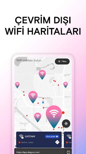 WiFi Şifre Harita Instabridge screenshot 3