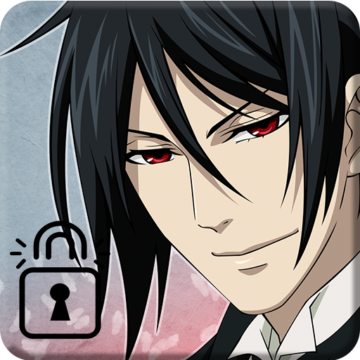 Sebastian Anime Black Theme Butler Screen Lock icon