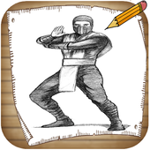 How to Draw Mortal Kombat X icon