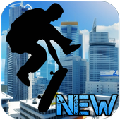 Shadow adventure skate icon