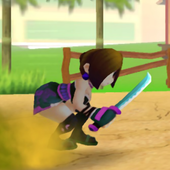 Ninja Girl vs Zombies Samurai icon