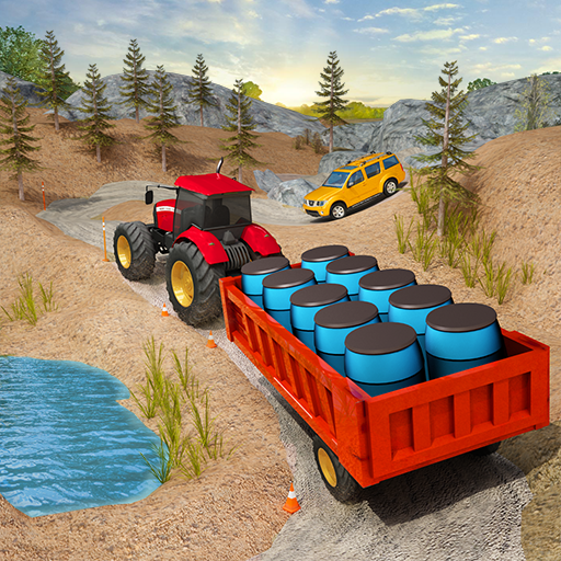 Farming Tractor Cargo Sim- Mountain Jeep Driver иконка