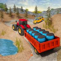 Farming Tractor Cargo Sim- Mountain Jeep Driver