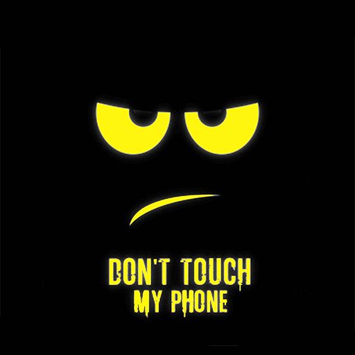 Wallpaper dont touch my phone icon